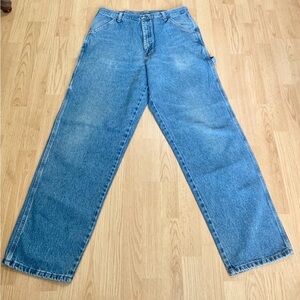 Rustler blue jean pants men’s size 34 x 34 denim pants
